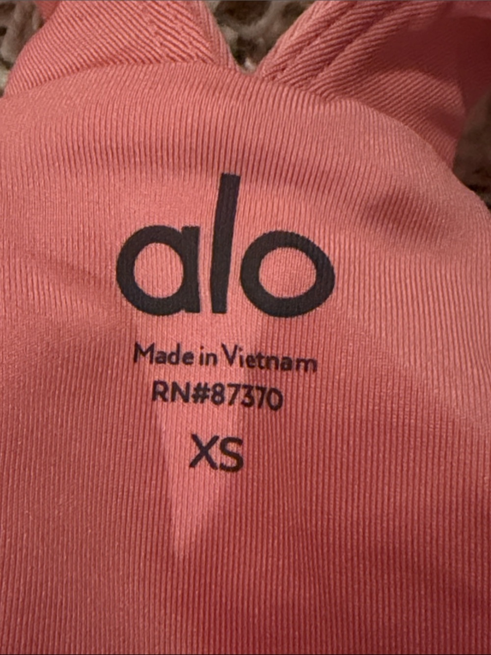 ALO Yoga Women’s Coral Sports Bra Tank Top - Picture 5 of 7
